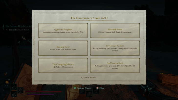 Totem of Perseverance