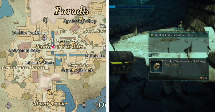 Avowed - Band of Transcendent Suffering Location