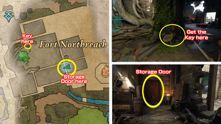 Avowed - Fort Northreach Storage Key and Door