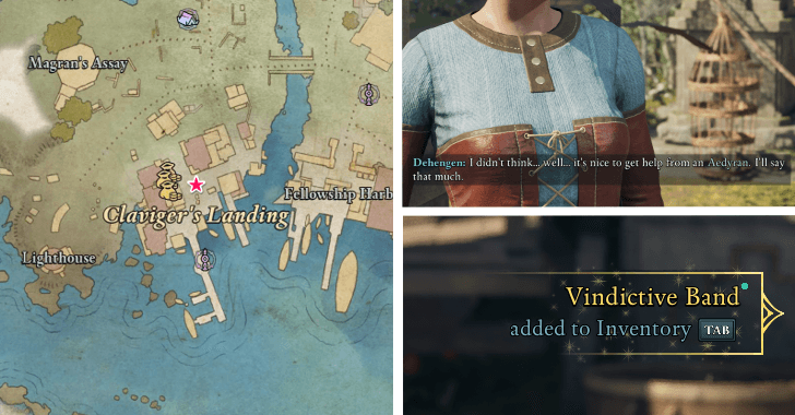 Avowed - Vindictive Band Location