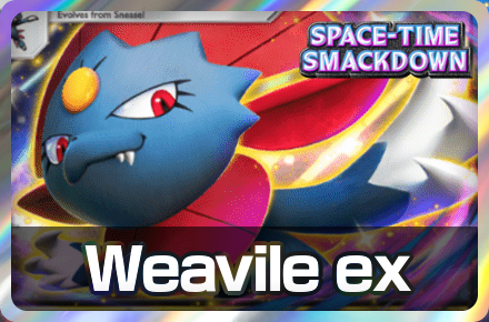 Pokemon TCG Pocket  Weavile ex Deck Image