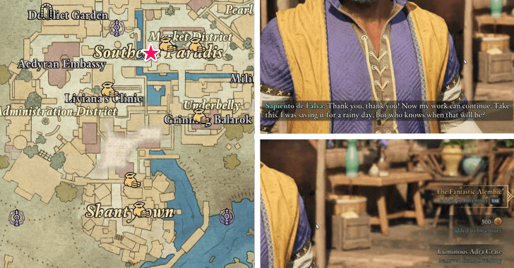 Avowed - The Fantastic Alembic Location