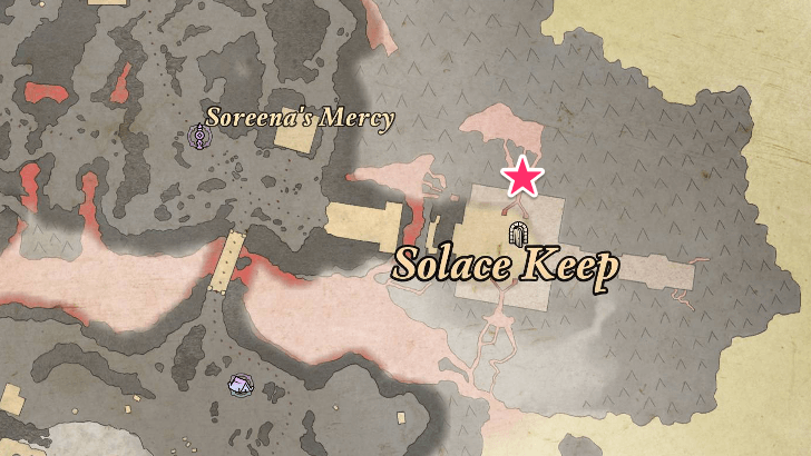 The Blade that Hungers Treasure Map Map Location