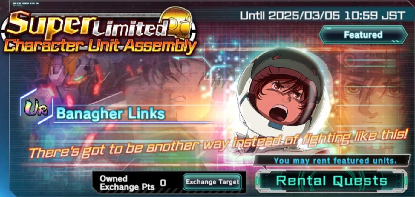 Mobile Suit Gundam UC Engage- Super Limited Character Unit Assembly