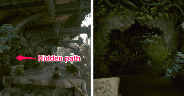 Hidden Path to Get Past the Pendulum Blades
