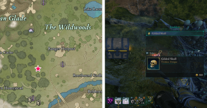 Avowed - Gilded Skull Location