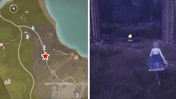 2 - Head to Entrance of Palace Ruins