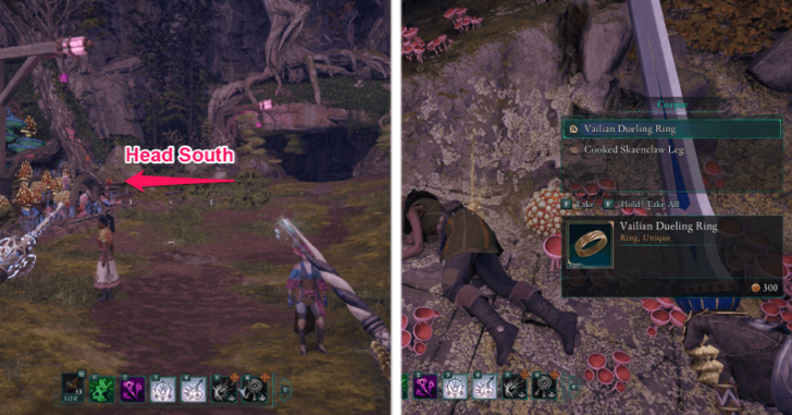 Avowed - Vailian Dueling Ring Corpse Location