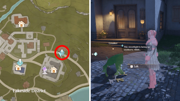 Infinity Nikki - Streetlamp Location