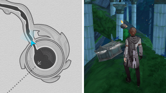 HSR Murmuring Woods Grove of Epiphany Chest 2 Location