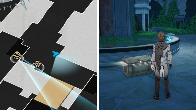 HSR Murmuring Woods Grove of Epiphany Chest 9 Location