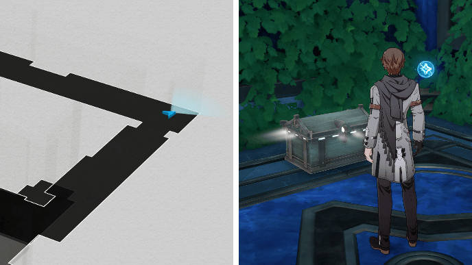 HSR Murmuring Woods Grove of Epiphany Chest 10 Location