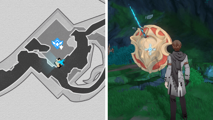 HSR Murmuring Woods Grove of Epiphany Chest 16 Location