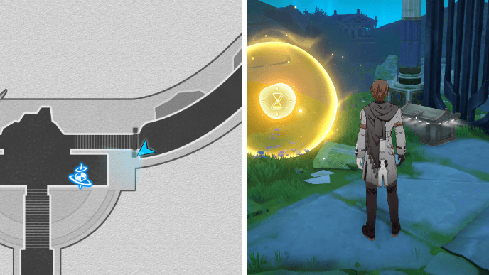 HSR Murmuring Woods Grove of Epiphany Chest 19 Location