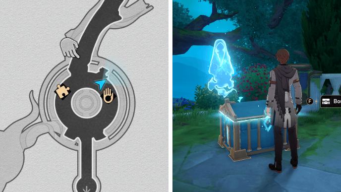 HSR Murmuring Woods Grove of Epiphany Chest 21 Location