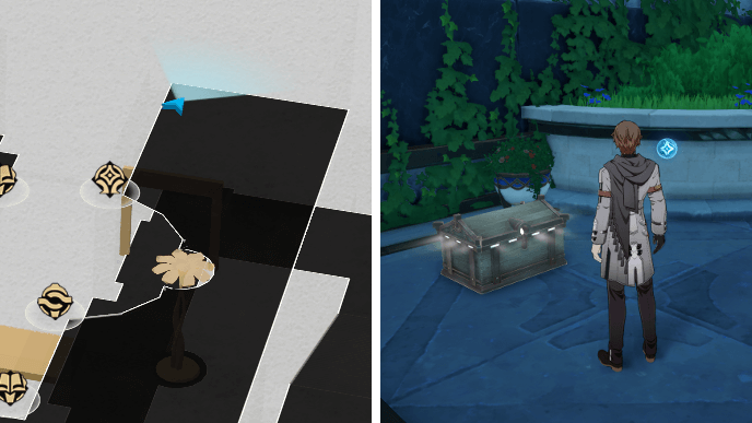 HSR Murmuring Woods Grove of Epiphany Chest 25 Location