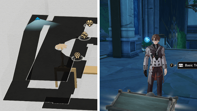 HSR Murmuring Woods Grove of Epiphany Chest 26 Location