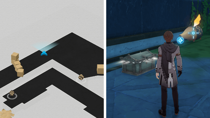 HSR Murmuring Woods Grove of Epiphany Chest 28 Location