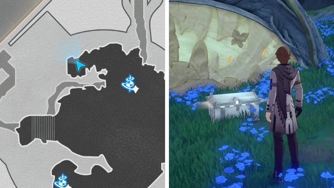 HSR Murmuring Woods Grove of Epiphany Chest 31 Location