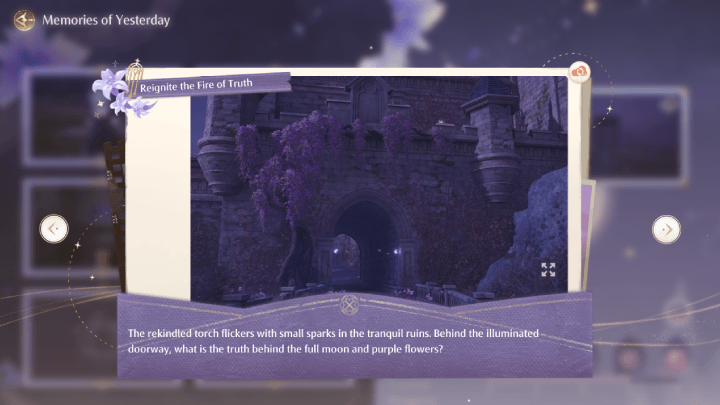 Infinity Nikki - Memories of Yesterday The Full Moon and the Truth