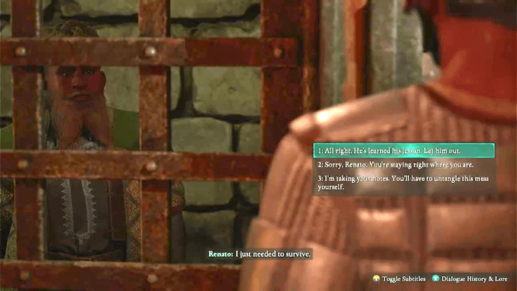 Avowed - Speak to Renato