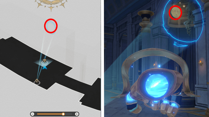 Honkai Star Rail - Sanctum of Prophecy Janusopolis - Coin of Whimsy 6 Location