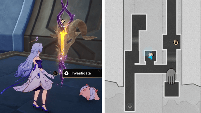 HSR - Chest 35 - Sanctum of Prophecy - Janusopolis