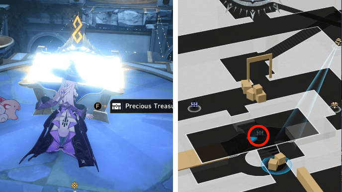 HSR - Chest 42 - Sanctum of Prophecy - Janusopolis