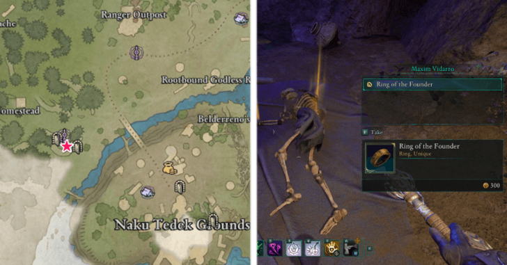 Avowed - Ring of the Founder Location