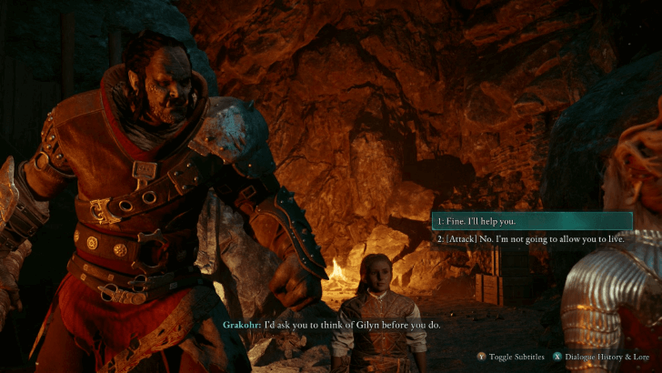 Avowed - Should You Help or Attack the Ogre Choice