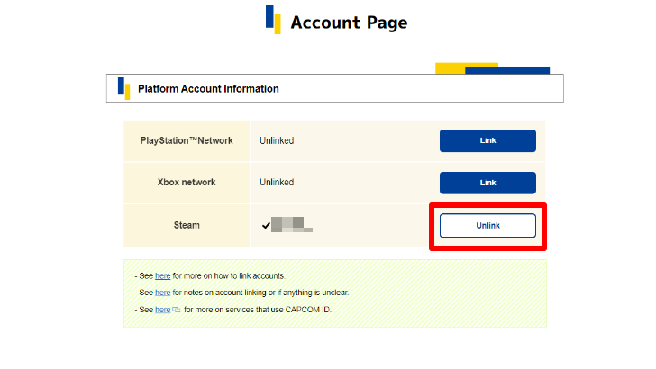 Monster Hunter Wilds CAPCOM ID Linking Step 6