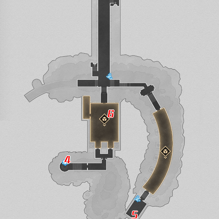 Honkai Star Rail - Creation Nymph Locations Sanctum of Prophecy Janusopolis - F1