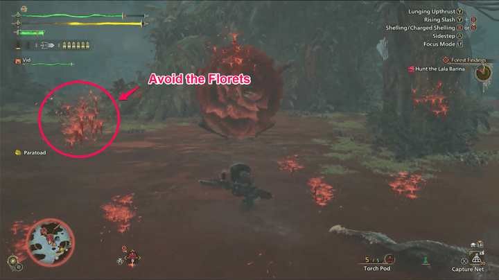 Monster Hunter Wilds - Avoid the Florets