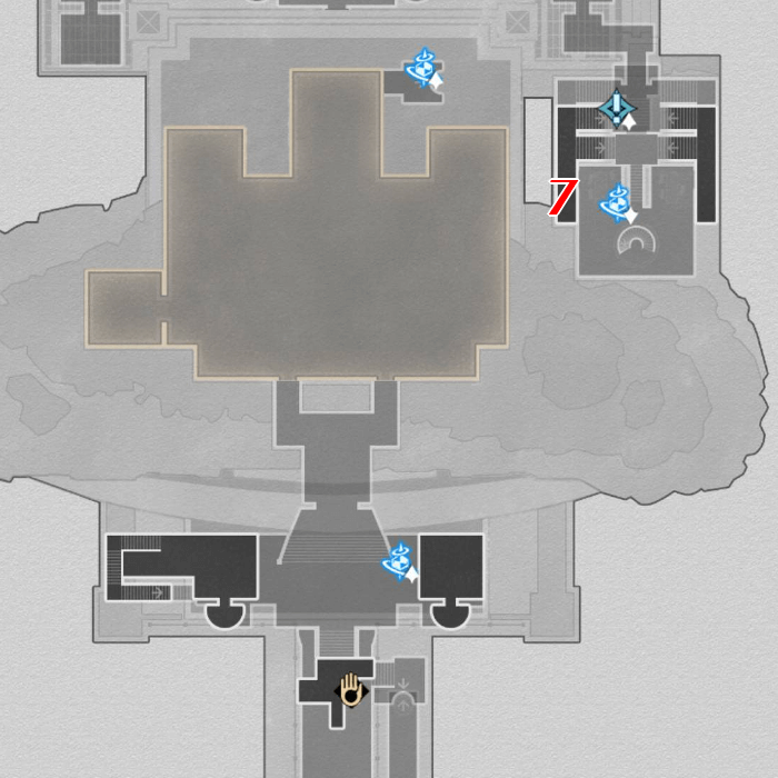 Honkai Star Rail - Creation Nymph Locations Sanctum of Prophecy Janusopolis - B1