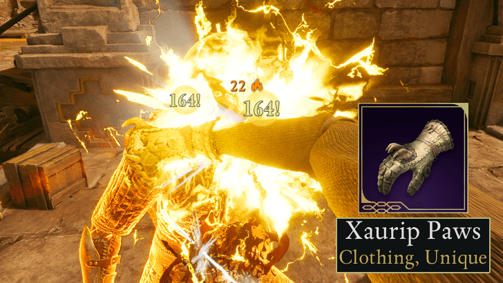 Xaurip Paws in Action