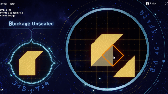 Sanctum of Prophecy Prophecy Tablet 1 Step 4