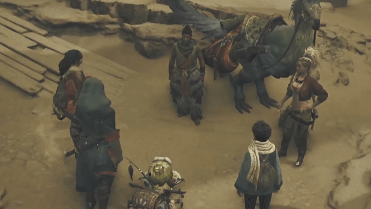 Monster Hunter Wilds - Head towards the SOS Flare 3