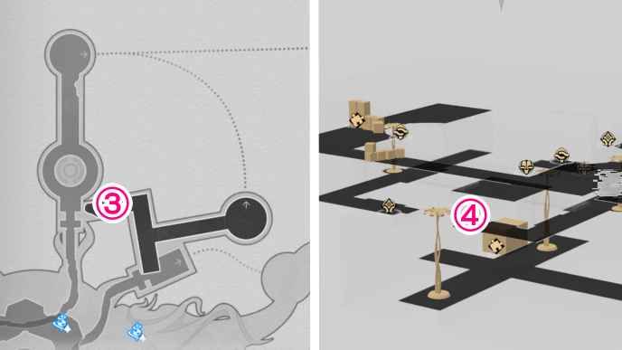 Honkai Star Rail - Murmuring Woods Grove of Epiphany Prophecy Tablets 3-4