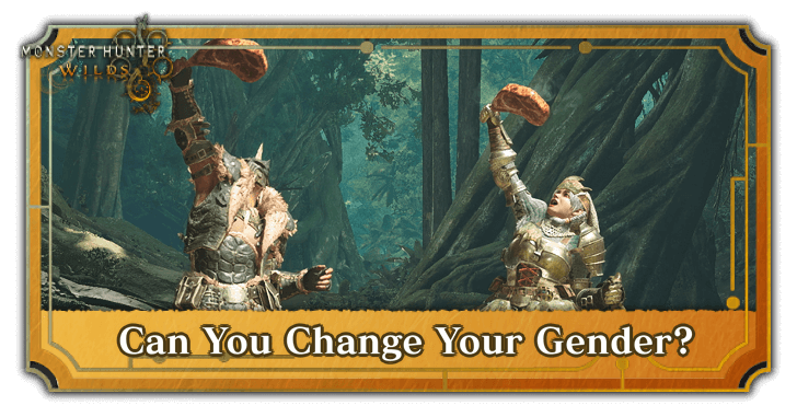 MH Wilds Hunter - Can You Change Your Gender