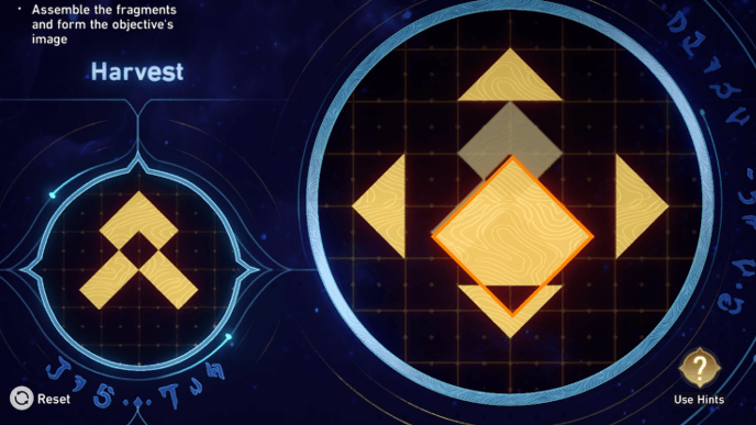 Honkai Star Rail - Murmuring Woods Grove of Epiphany Prophecy Tablet 3 Step 1