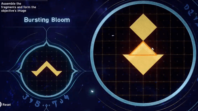 Honkai Star Rail - Murmuring Woods Grove of Epiphany Prophecy Tablet 4 Step 2