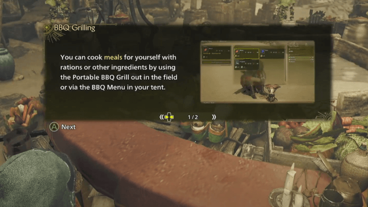 Monster Hunter Wilds - Meals