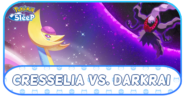 Pokemon Sleep - Cresselia vs. Darkrai Event