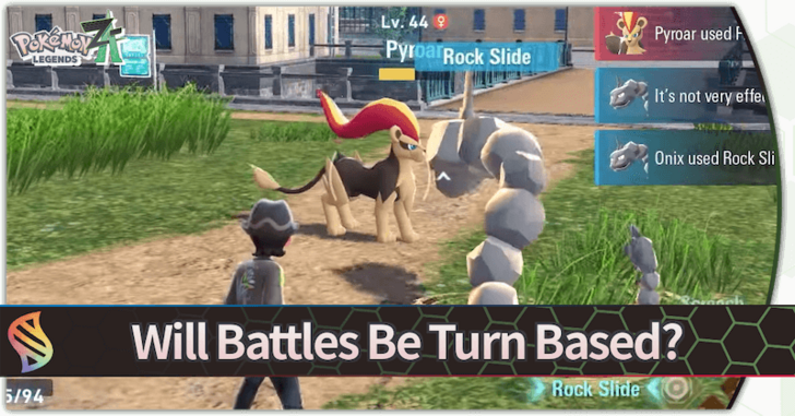 Pokemon Legends Z-A - Battle System Will Battles Be Turn Based