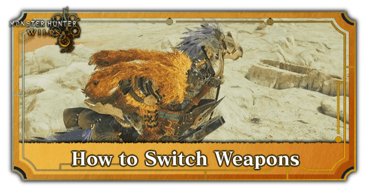 Monster Hunter Wilds How to Switch Weapons