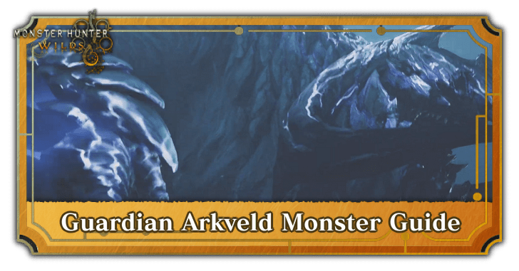 Monster Hunter (MH) Wilds - Guardian Arkveld Banner
