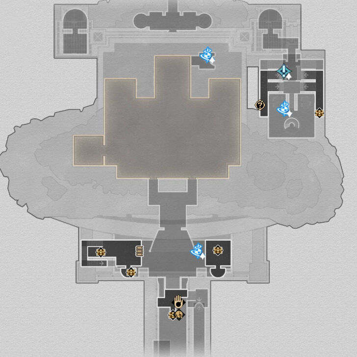 HSR Sanctum of Prophecy Janusopolis B1 Map
