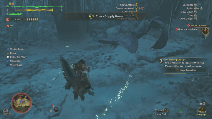 Monster Hunter Wilds - Dispersing Groups