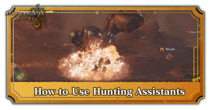 Monster Hunter Wilds - How to Use Hunting Assistants
