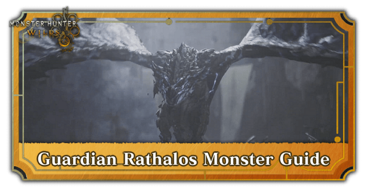 Monster Hunter (MH) Wilds - Guardian Rathalos Banner